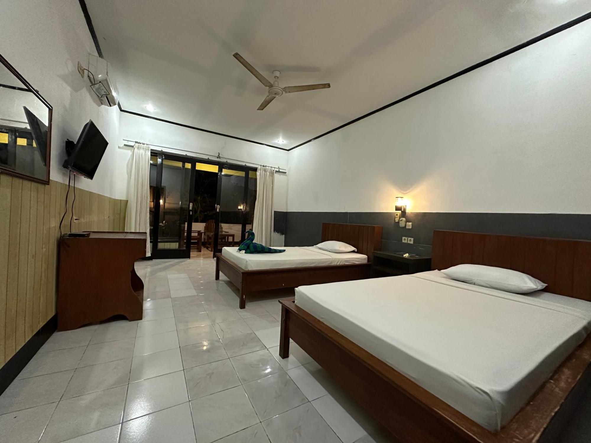 Creative Bungalow Beach Front Gili Trawangan Luaran gambar